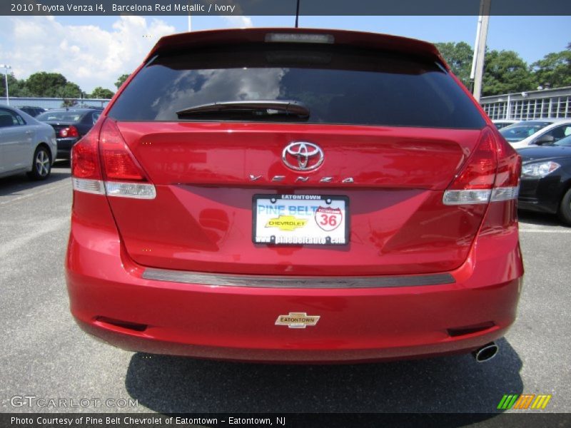 Barcelona Red Metallic / Ivory 2010 Toyota Venza I4