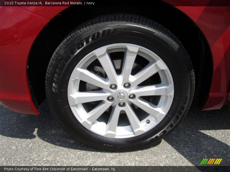 Barcelona Red Metallic / Ivory 2010 Toyota Venza I4