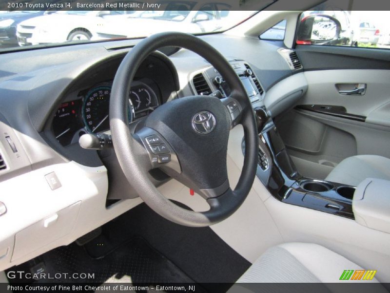 Barcelona Red Metallic / Ivory 2010 Toyota Venza I4