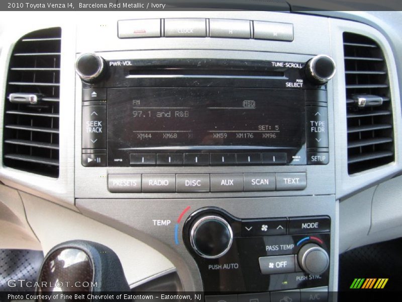 Barcelona Red Metallic / Ivory 2010 Toyota Venza I4