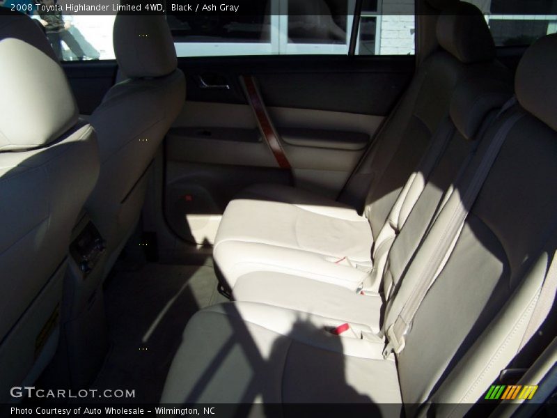 Black / Ash Gray 2008 Toyota Highlander Limited 4WD