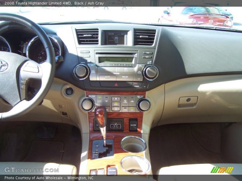 Black / Ash Gray 2008 Toyota Highlander Limited 4WD
