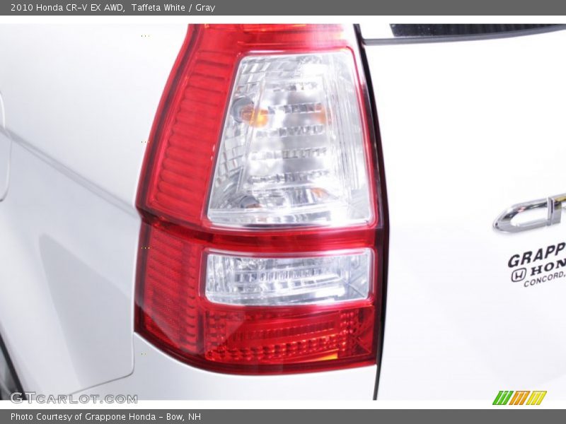 Taffeta White / Gray 2010 Honda CR-V EX AWD