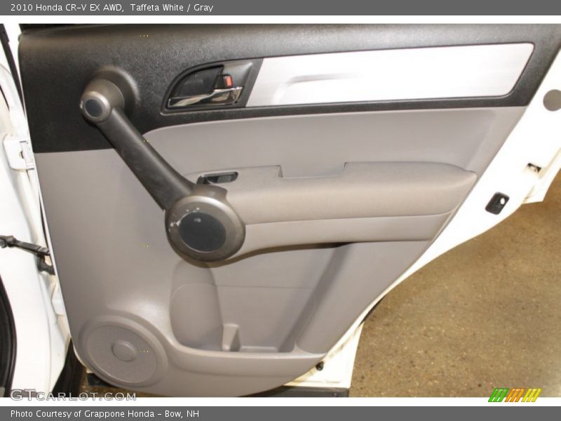 Taffeta White / Gray 2010 Honda CR-V EX AWD