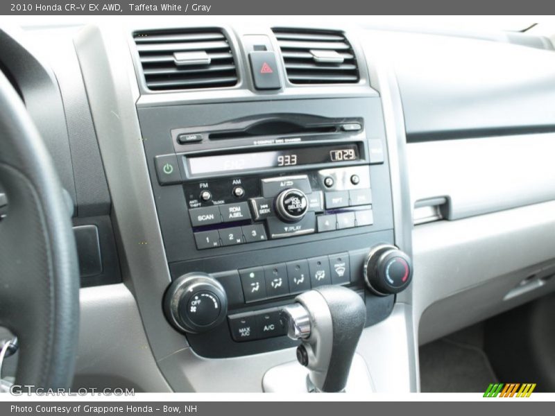 Taffeta White / Gray 2010 Honda CR-V EX AWD