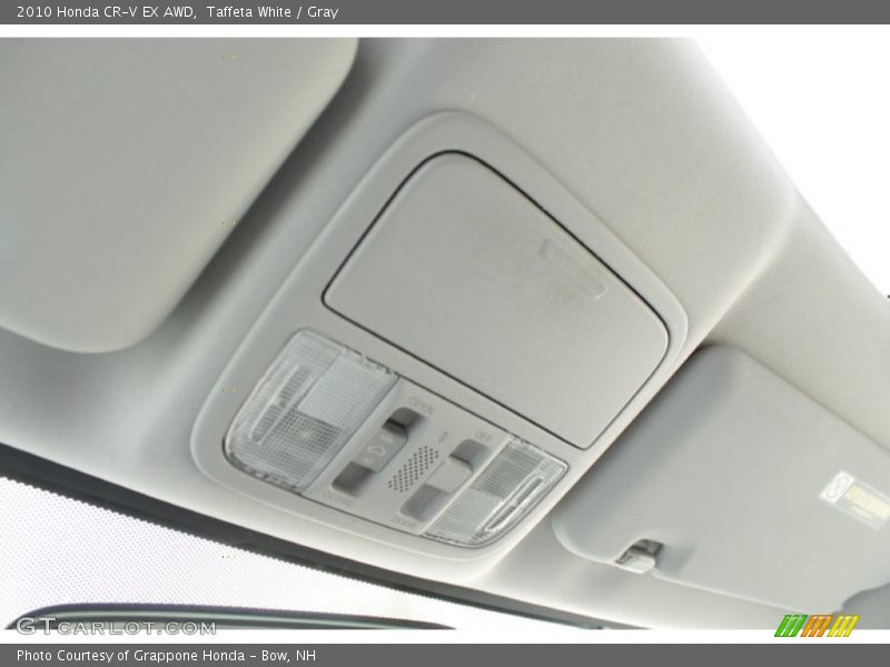 Taffeta White / Gray 2010 Honda CR-V EX AWD
