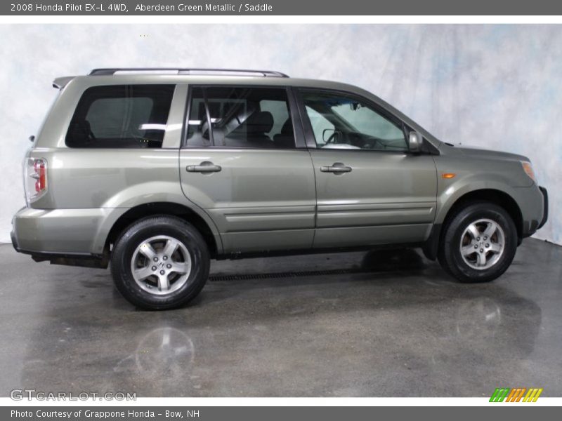 Aberdeen Green Metallic / Saddle 2008 Honda Pilot EX-L 4WD