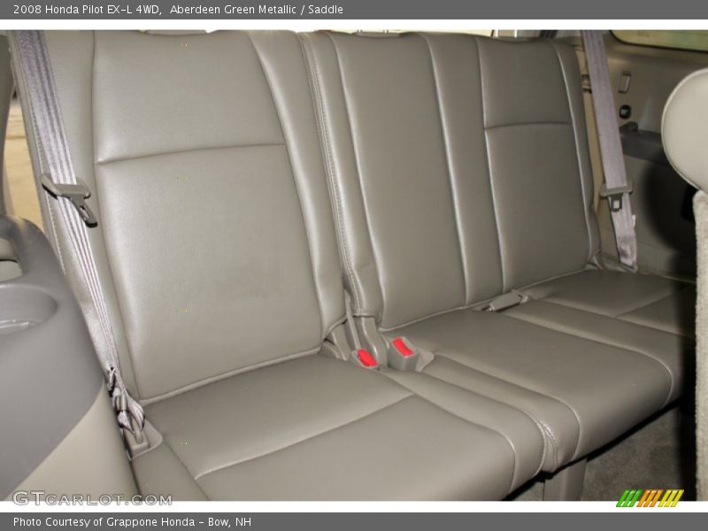 Aberdeen Green Metallic / Saddle 2008 Honda Pilot EX-L 4WD