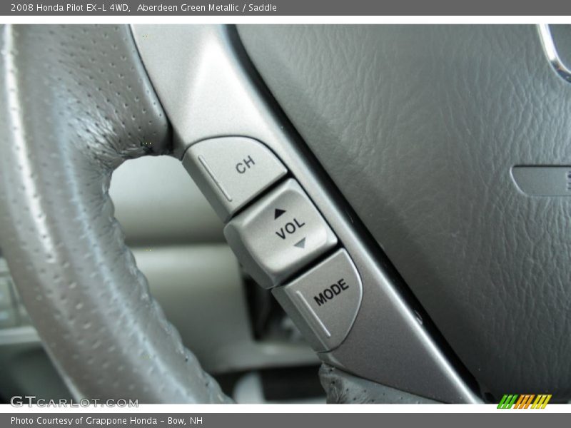 Aberdeen Green Metallic / Saddle 2008 Honda Pilot EX-L 4WD