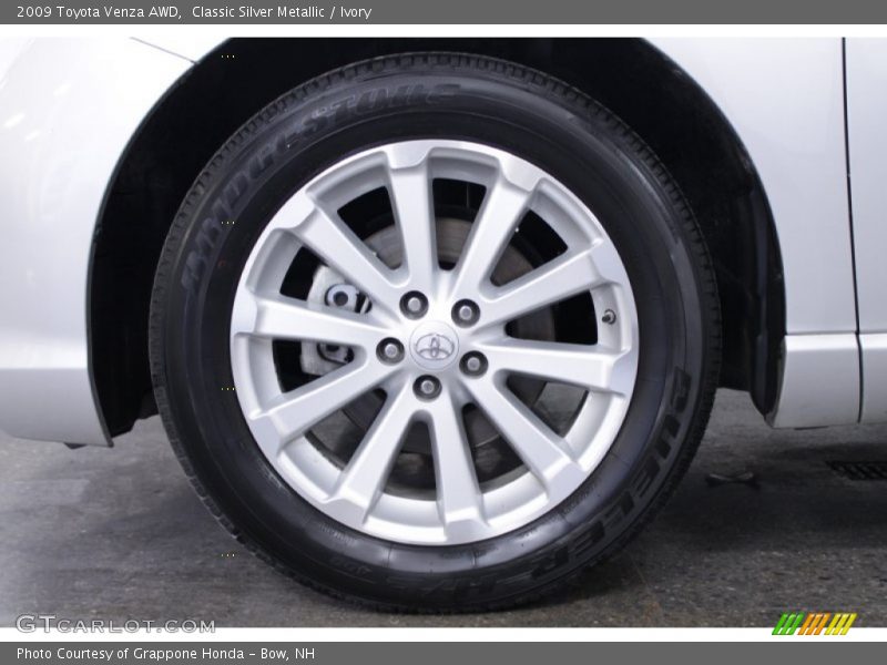 Classic Silver Metallic / Ivory 2009 Toyota Venza AWD