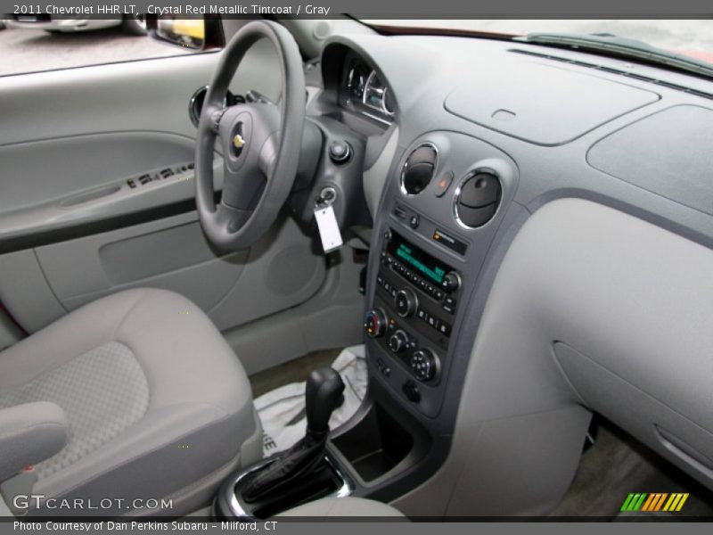 Crystal Red Metallic Tintcoat / Gray 2011 Chevrolet HHR LT