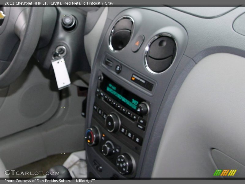 Crystal Red Metallic Tintcoat / Gray 2011 Chevrolet HHR LT