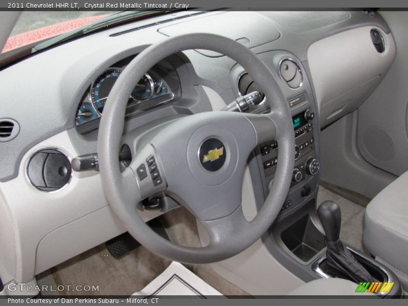 Crystal Red Metallic Tintcoat / Gray 2011 Chevrolet HHR LT