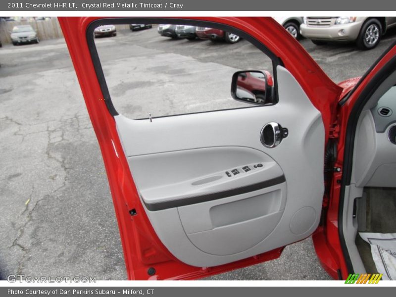 Crystal Red Metallic Tintcoat / Gray 2011 Chevrolet HHR LT