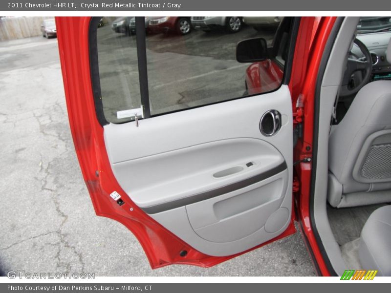 Crystal Red Metallic Tintcoat / Gray 2011 Chevrolet HHR LT