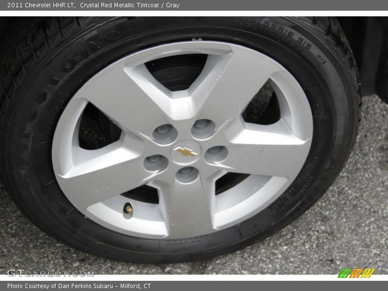 Crystal Red Metallic Tintcoat / Gray 2011 Chevrolet HHR LT