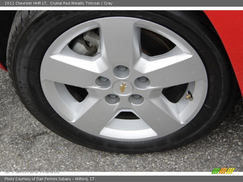 Crystal Red Metallic Tintcoat / Gray 2011 Chevrolet HHR LT