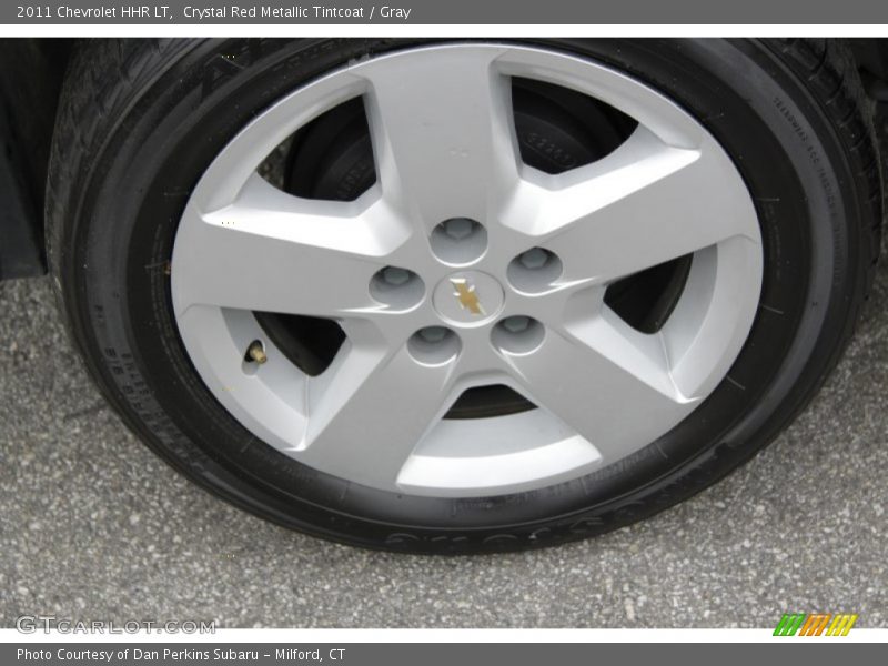 Crystal Red Metallic Tintcoat / Gray 2011 Chevrolet HHR LT