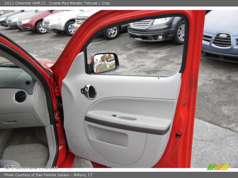 Crystal Red Metallic Tintcoat / Gray 2011 Chevrolet HHR LT