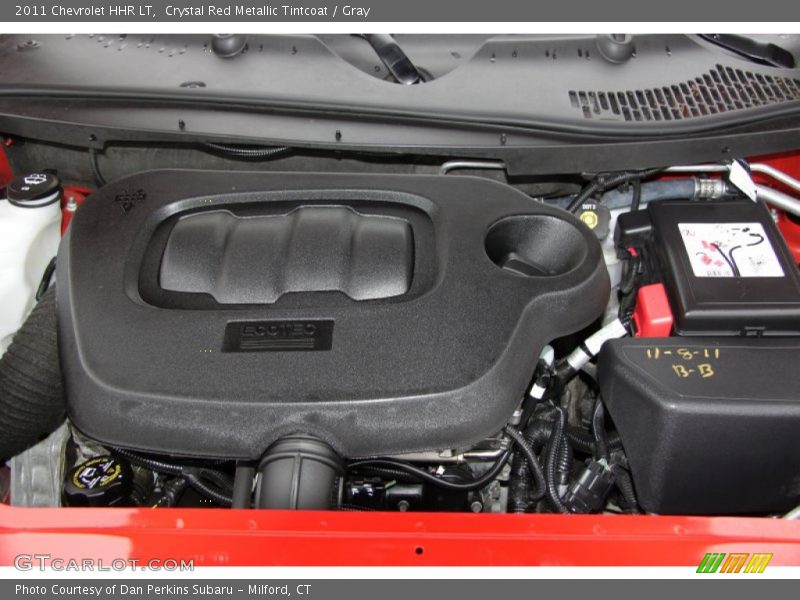Crystal Red Metallic Tintcoat / Gray 2011 Chevrolet HHR LT