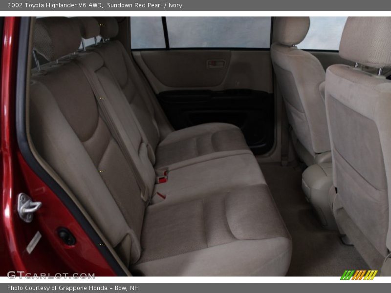 Sundown Red Pearl / Ivory 2002 Toyota Highlander V6 4WD