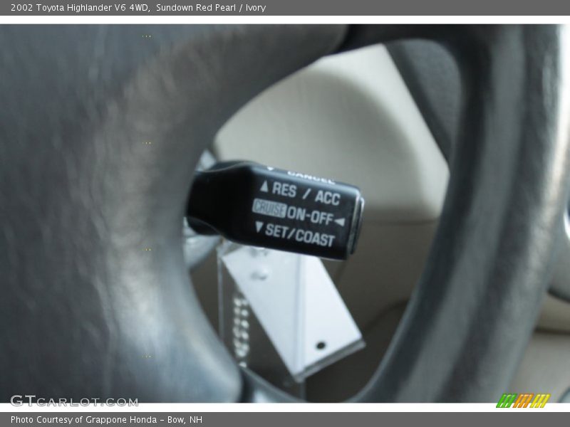 Sundown Red Pearl / Ivory 2002 Toyota Highlander V6 4WD