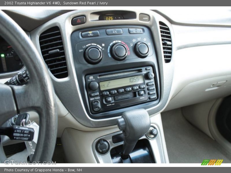 Sundown Red Pearl / Ivory 2002 Toyota Highlander V6 4WD