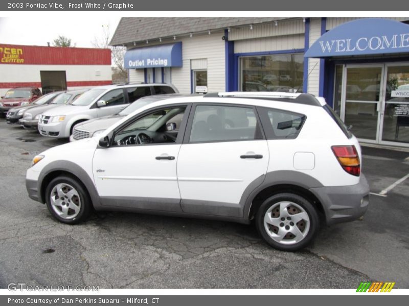 Frost White / Graphite 2003 Pontiac Vibe
