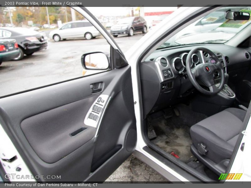 Frost White / Graphite 2003 Pontiac Vibe