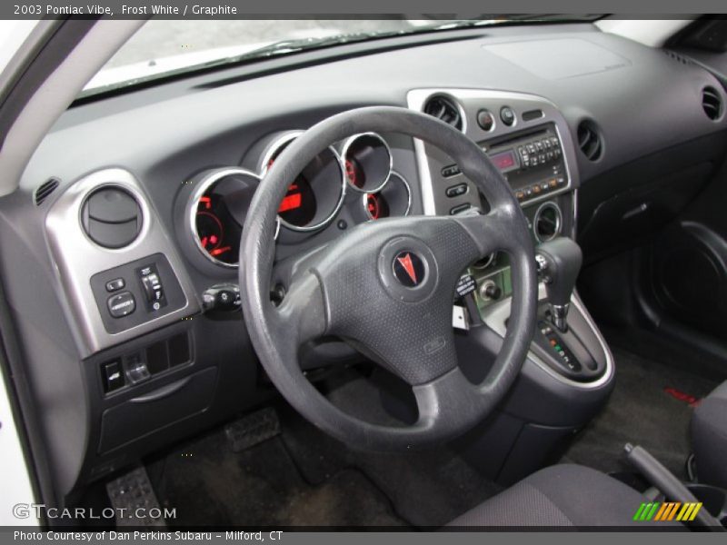 Frost White / Graphite 2003 Pontiac Vibe