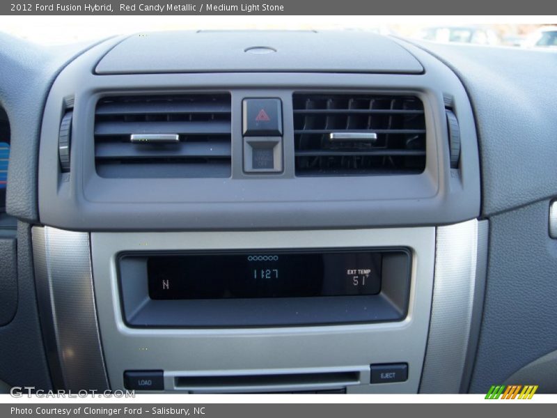 Controls of 2012 Fusion Hybrid