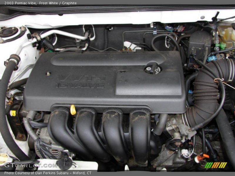 Frost White / Graphite 2003 Pontiac Vibe