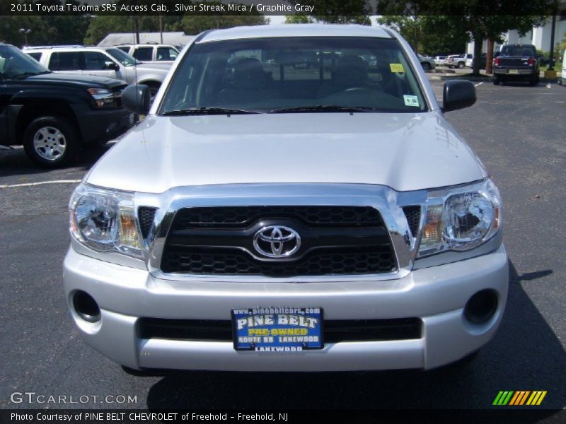 Silver Streak Mica / Graphite Gray 2011 Toyota Tacoma SR5 Access Cab