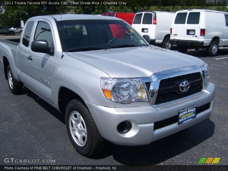 Silver Streak Mica / Graphite Gray 2011 Toyota Tacoma SR5 Access Cab