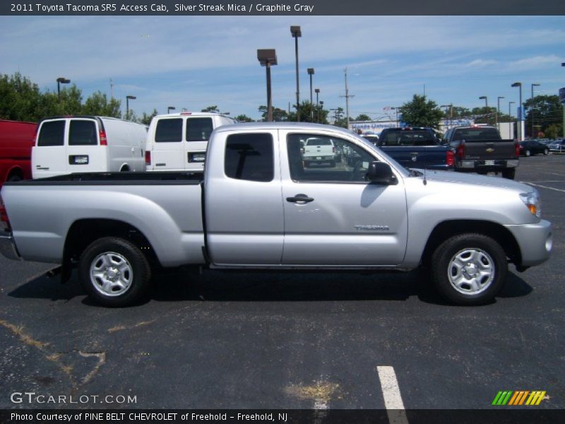 Silver Streak Mica / Graphite Gray 2011 Toyota Tacoma SR5 Access Cab