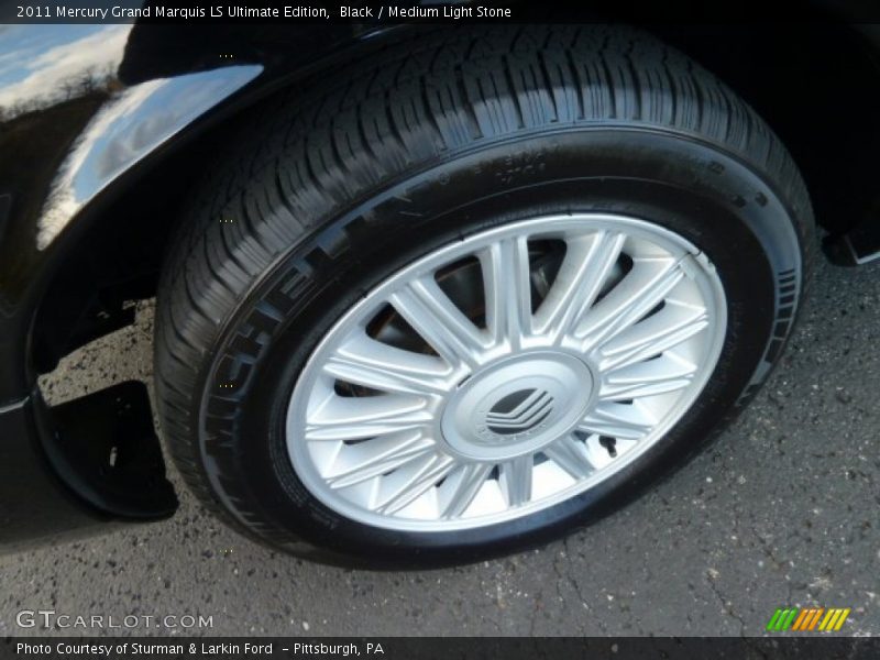 Black / Medium Light Stone 2011 Mercury Grand Marquis LS Ultimate Edition