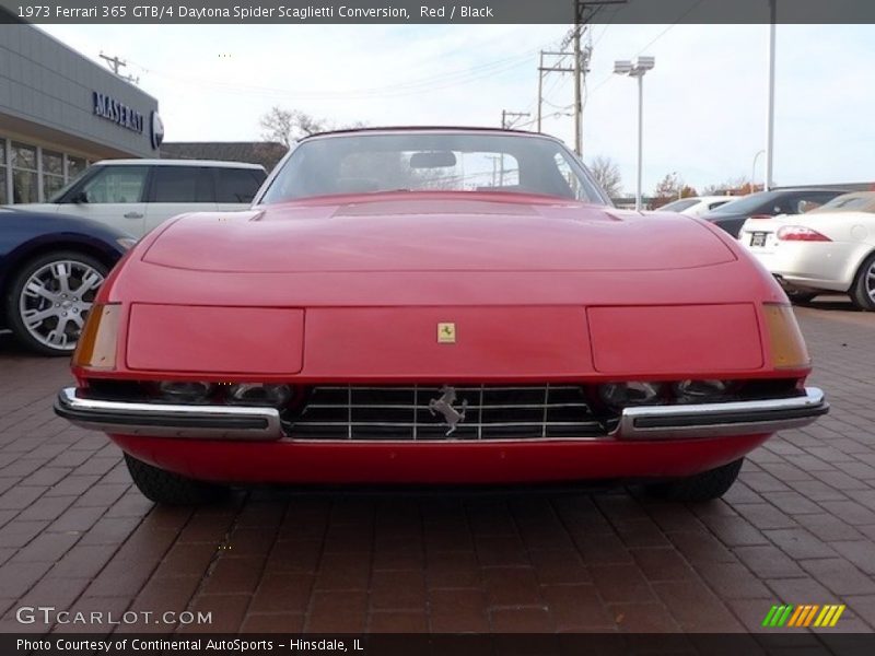  1973 365 GTB/4 Daytona Spider Scaglietti Conversion Red