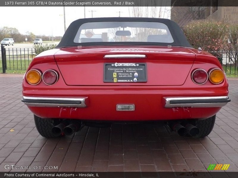 Red / Black 1973 Ferrari 365 GTB/4 Daytona Spider Scaglietti Conversion
