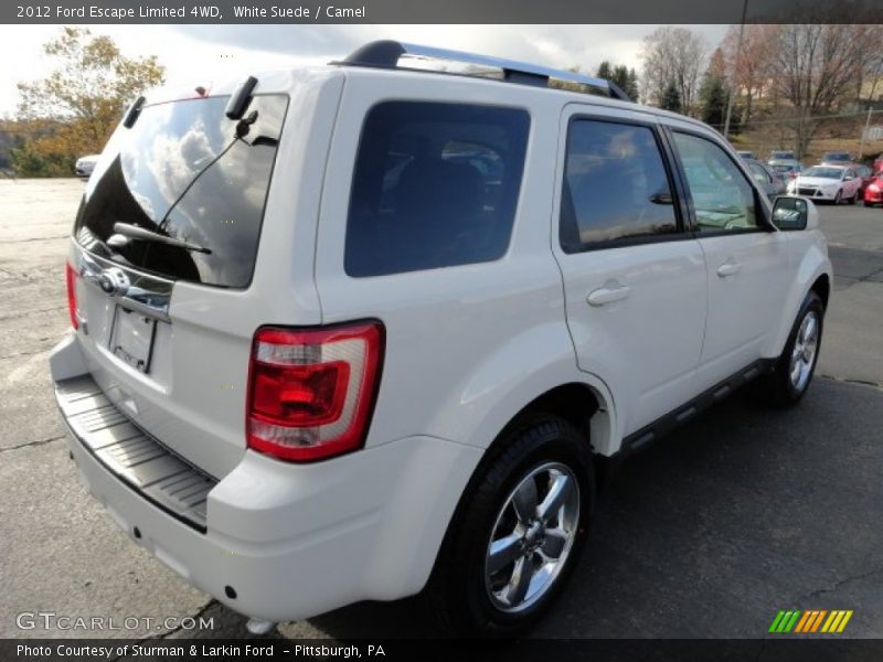 White Suede / Camel 2012 Ford Escape Limited 4WD