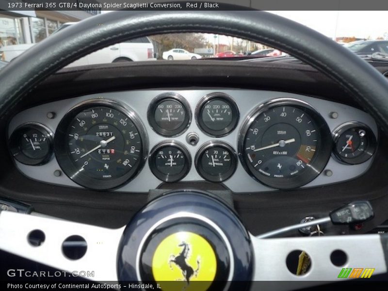  1973 365 GTB/4 Daytona Spider Scaglietti Conversion Daytona Spider Scaglietti Conversion Gauges