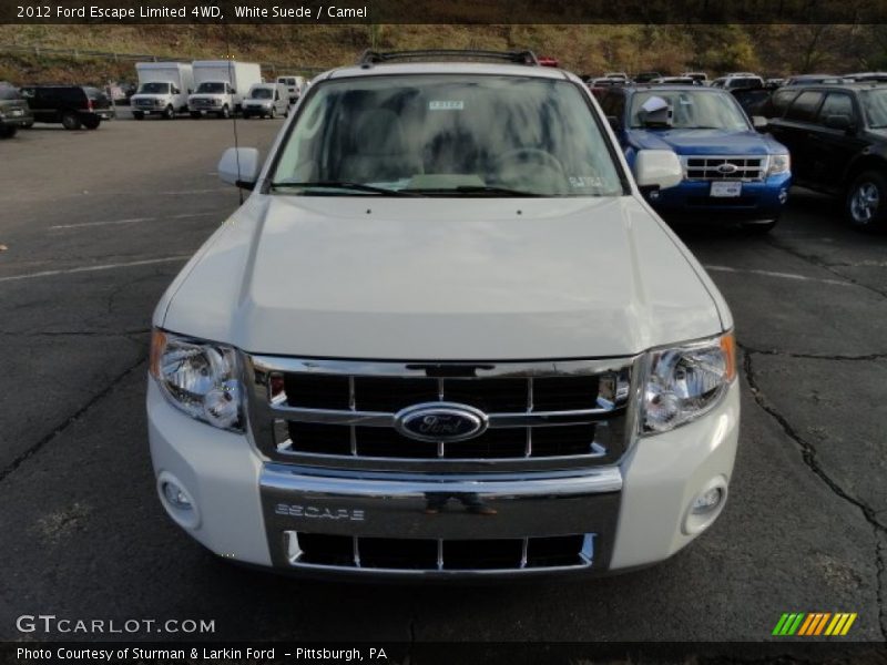 White Suede / Camel 2012 Ford Escape Limited 4WD