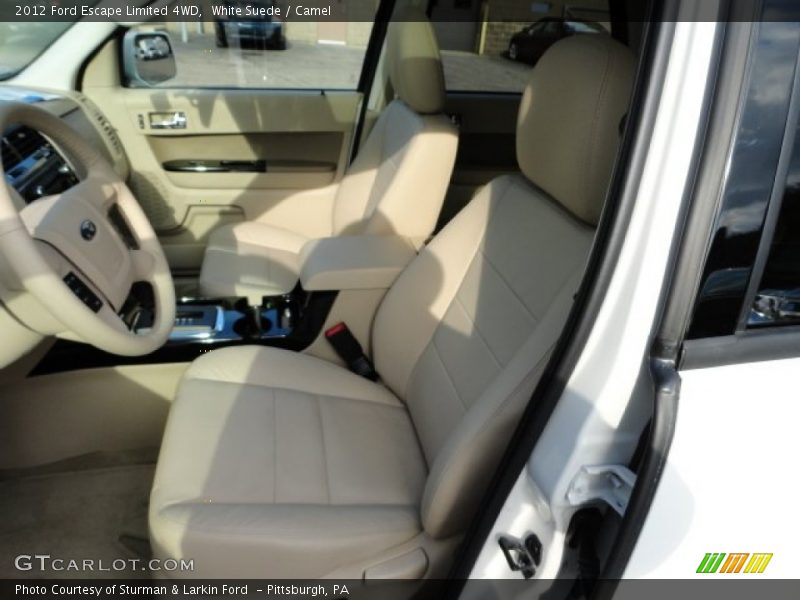 White Suede / Camel 2012 Ford Escape Limited 4WD