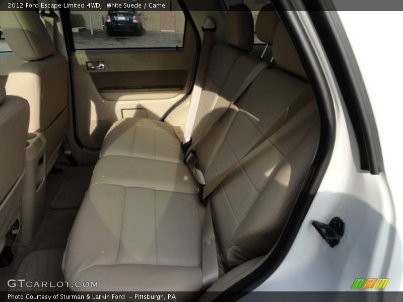 White Suede / Camel 2012 Ford Escape Limited 4WD