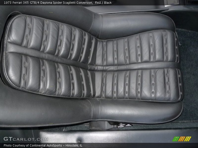  1973 365 GTB/4 Daytona Spider Scaglietti Conversion Black Interior