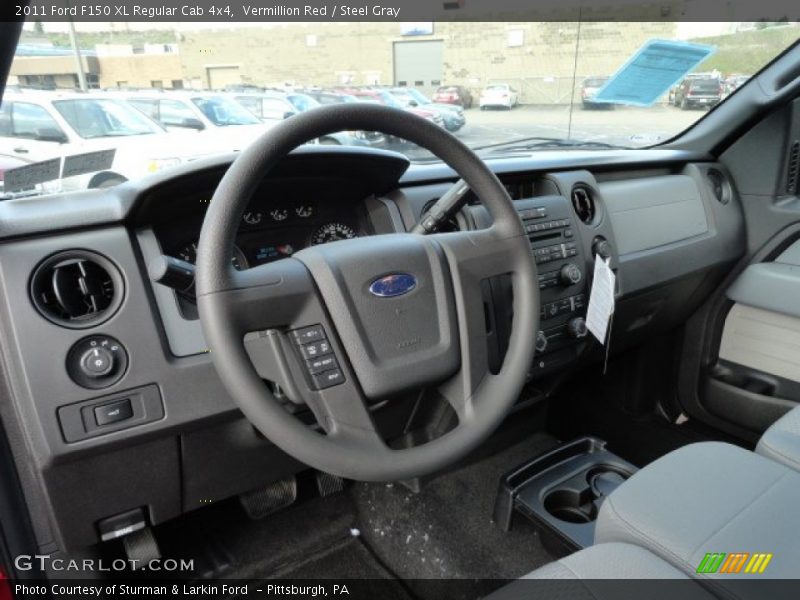 Dashboard of 2011 F150 XL Regular Cab 4x4