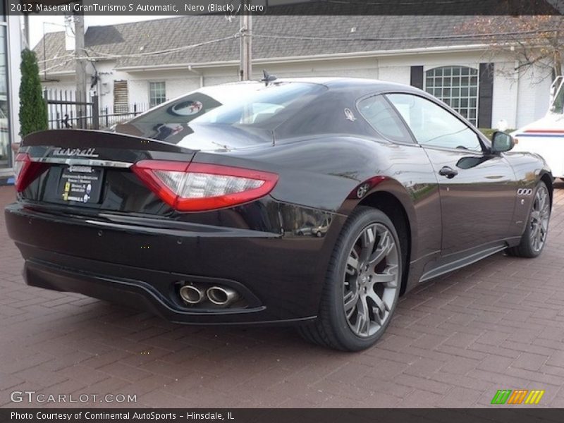 Nero (Black) / Nero 2012 Maserati GranTurismo S Automatic