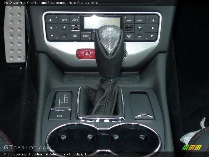  2012 GranTurismo S Automatic 6 Speed ZF Paddle-Shift Automatic Shifter