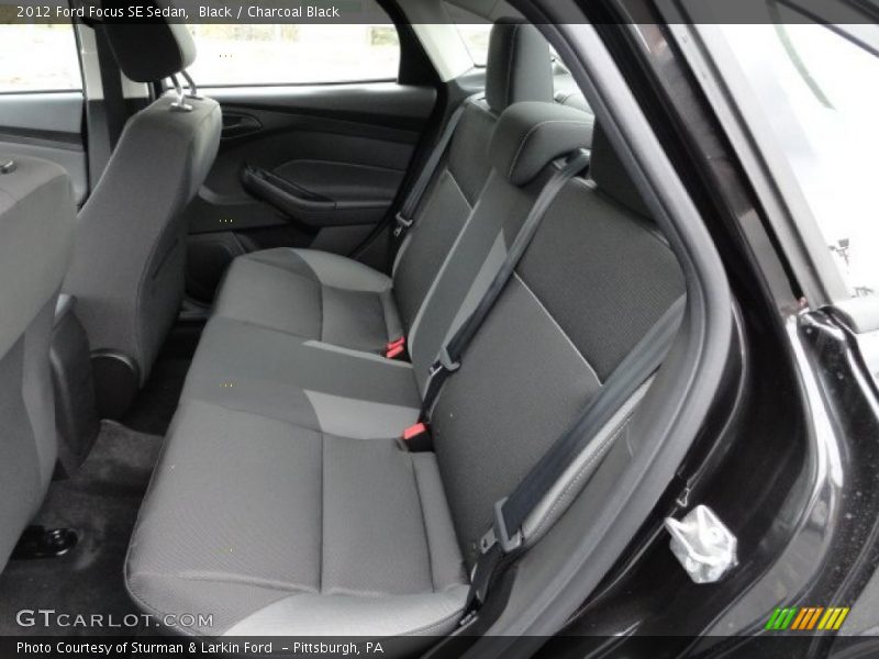 Black / Charcoal Black 2012 Ford Focus SE Sedan