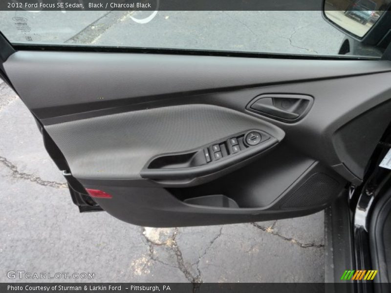 Black / Charcoal Black 2012 Ford Focus SE Sedan