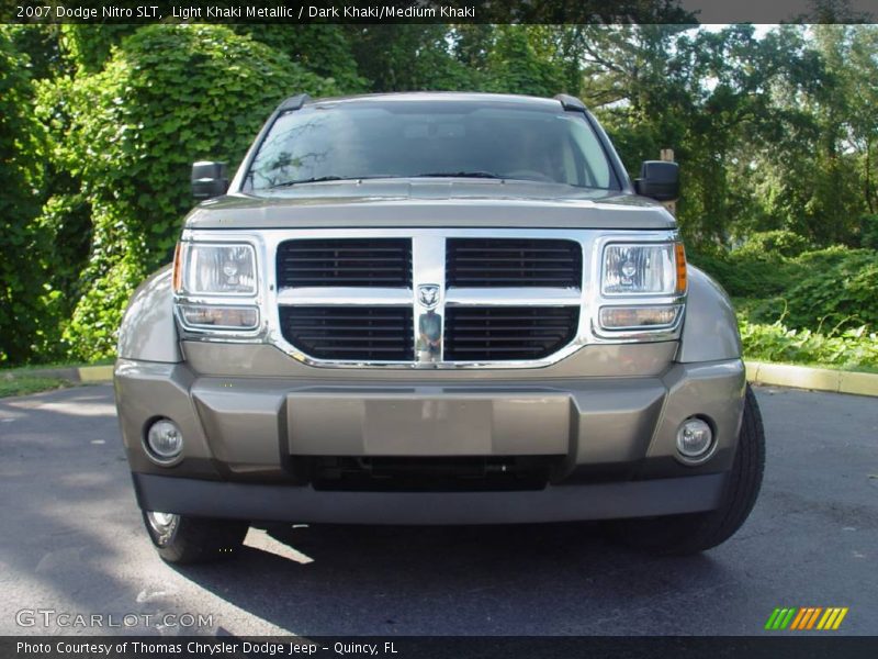 Light Khaki Metallic / Dark Khaki/Medium Khaki 2007 Dodge Nitro SLT